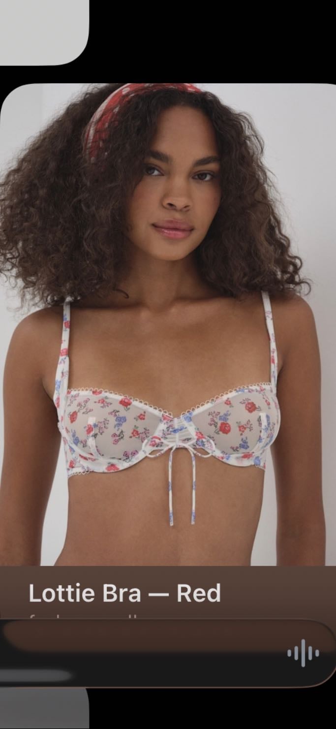 Lottie Bra Red