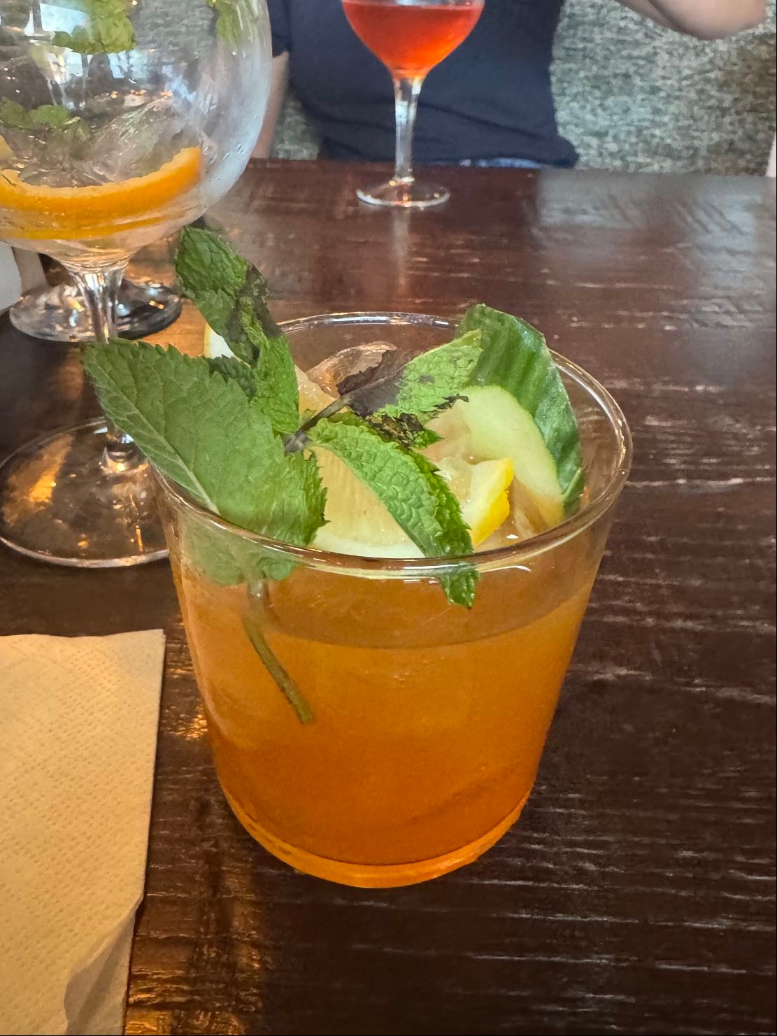 Passion fruit mint Tea
