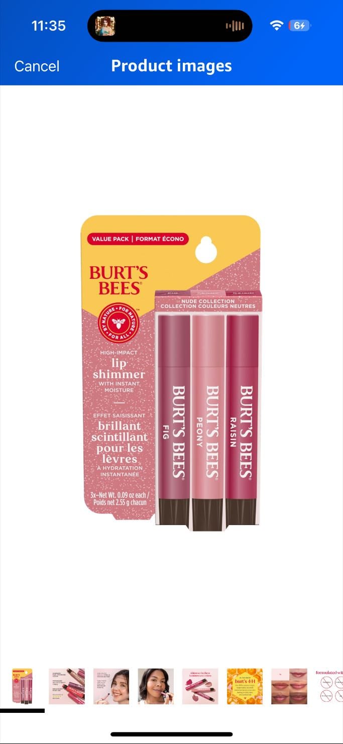 Burt’s bees Lip Shimmer