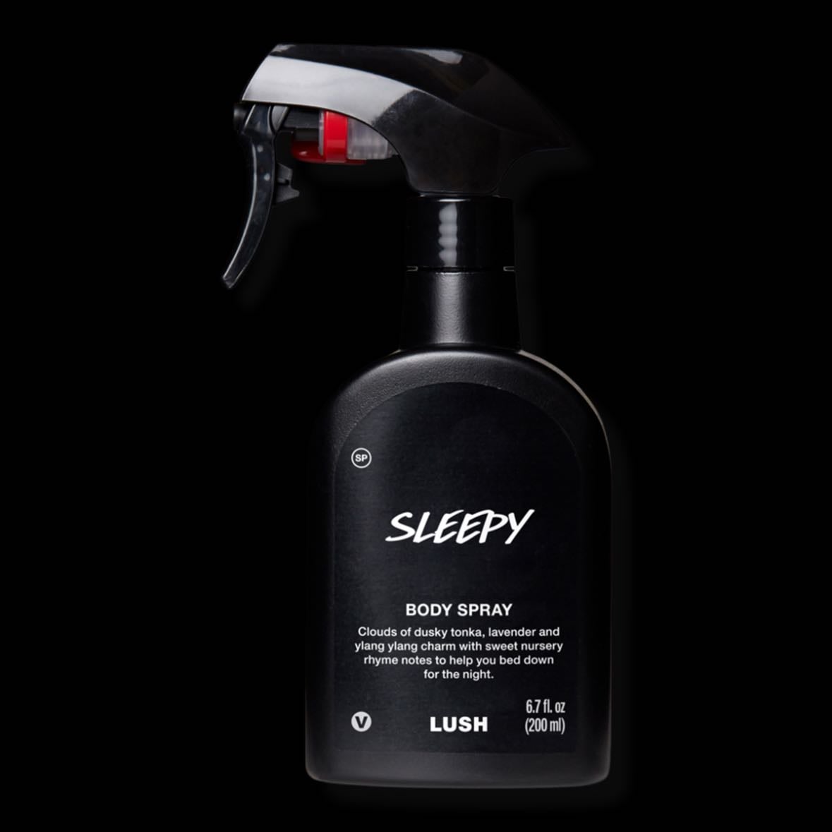 body spray - the lush one in the scent “sleepy”