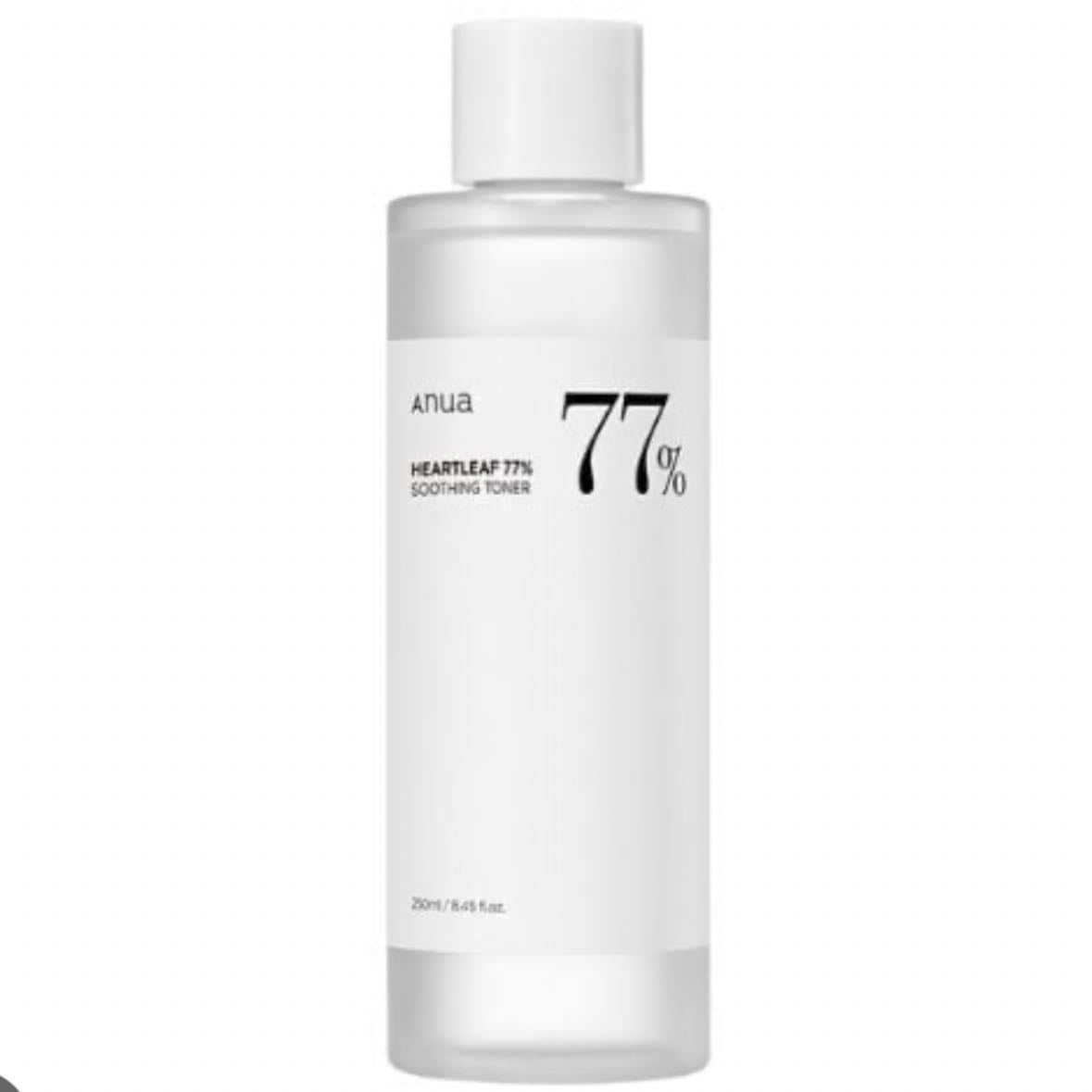toner - anua - heartleaf 77% soothing toner