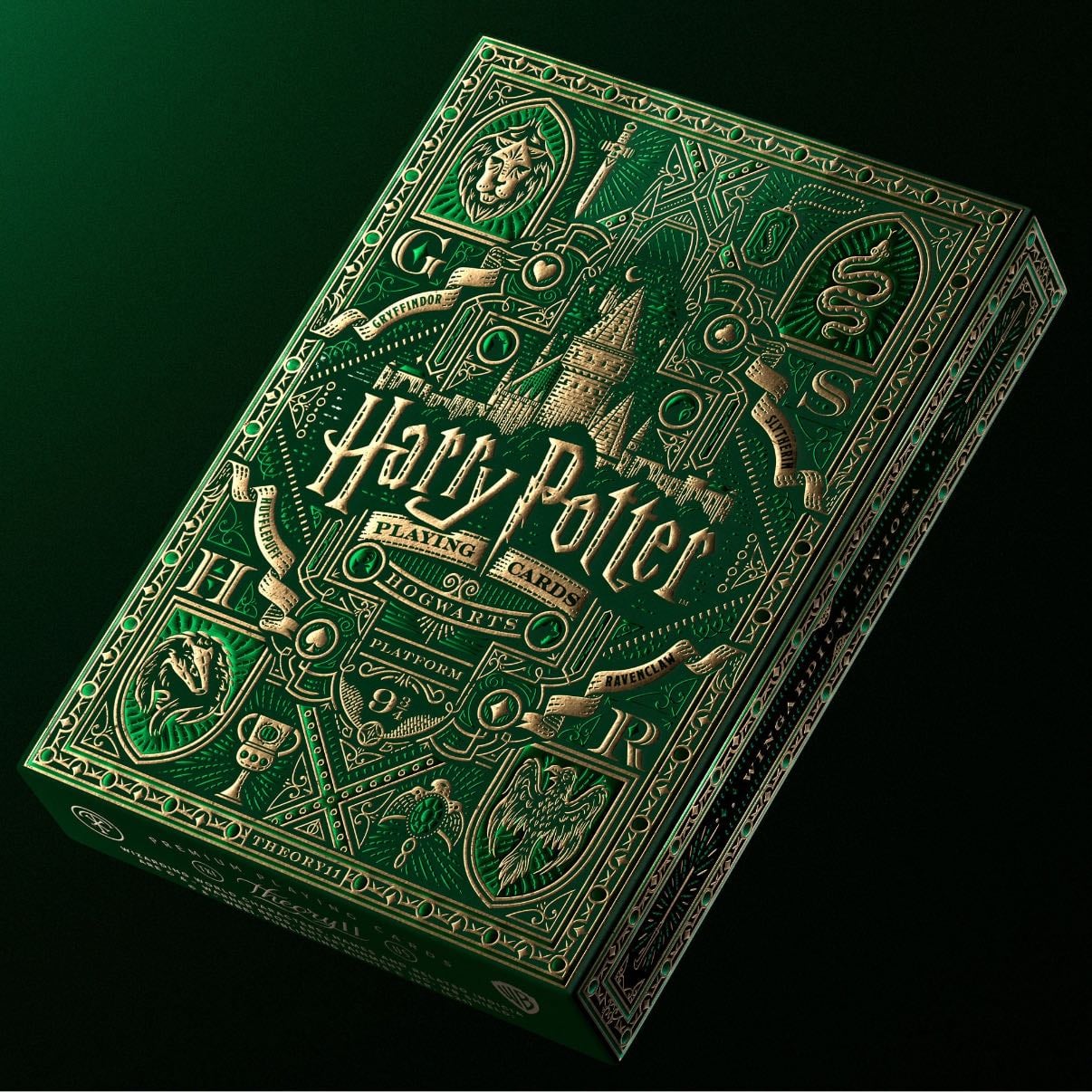 Harry Potter Playing Cards - Green (Slytherin)
