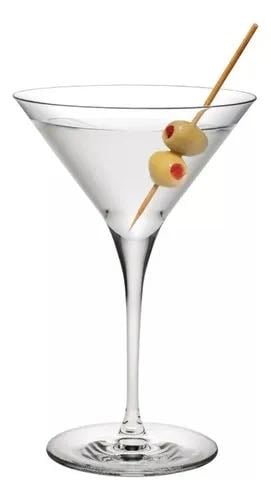 Set X 6 Copa Vaso Cristal Martini Coctel Tragos 310 Cc Nude - $ 33.845 - Mercado Libre