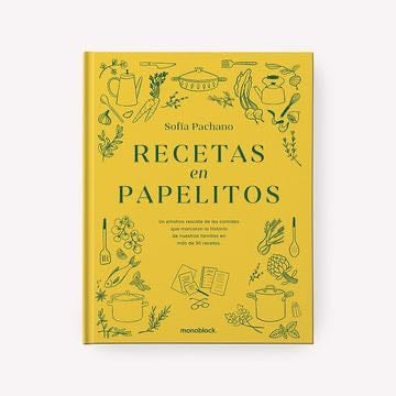 Libro Recetas en Papelitos De Pachano, Sofia - Buscalibre - Monoblock
