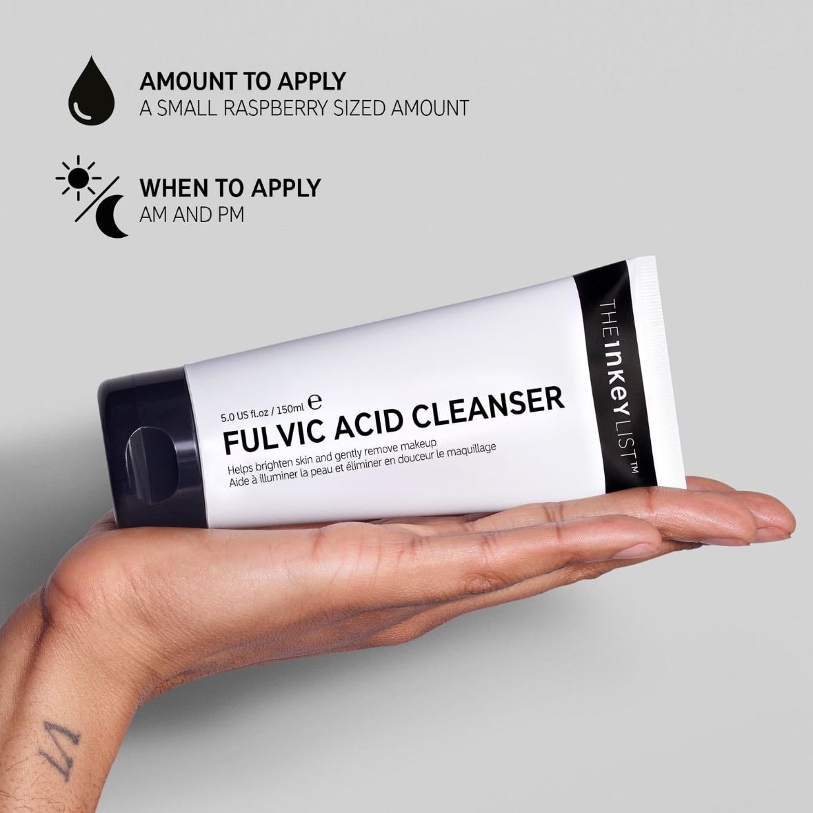 Folvic acid brightening cleanser