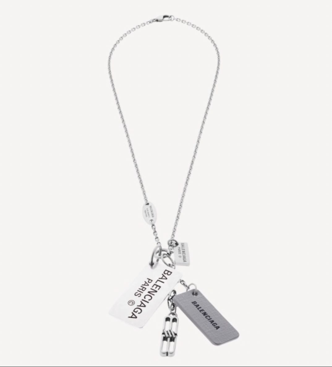 BALENCIAGA - ALL ACCESS ネックレスで シルバー