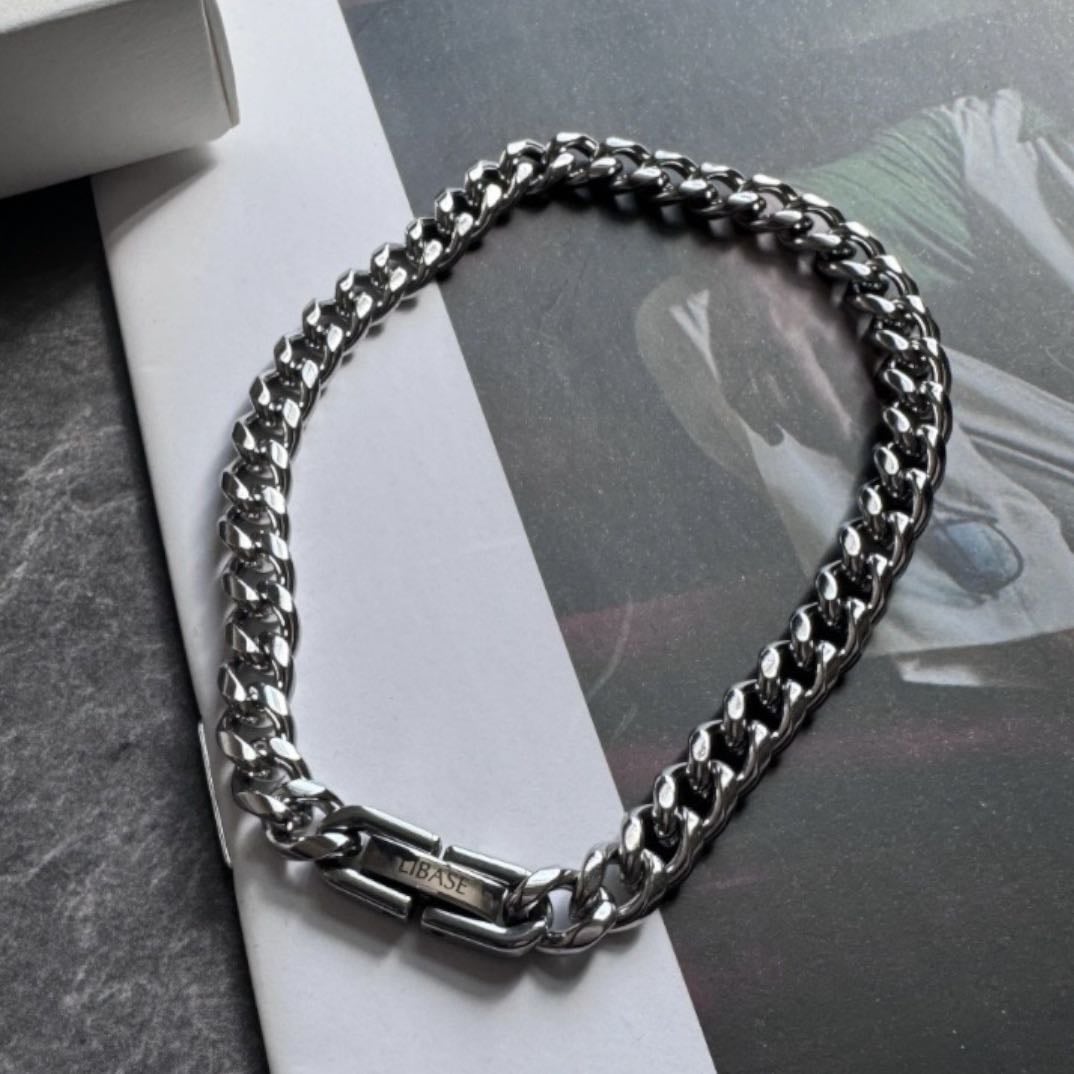 LIBASE - Silver Chain Bracelet