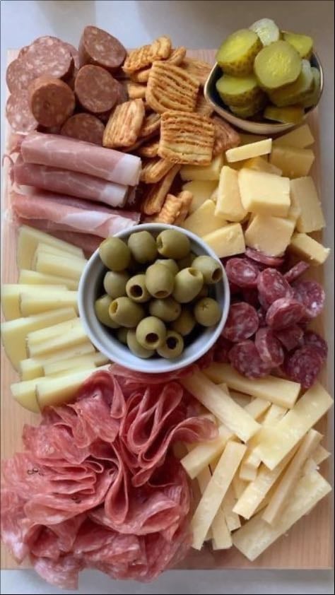 tabla de carnes frias - sin aceitunas y pepinillos ew