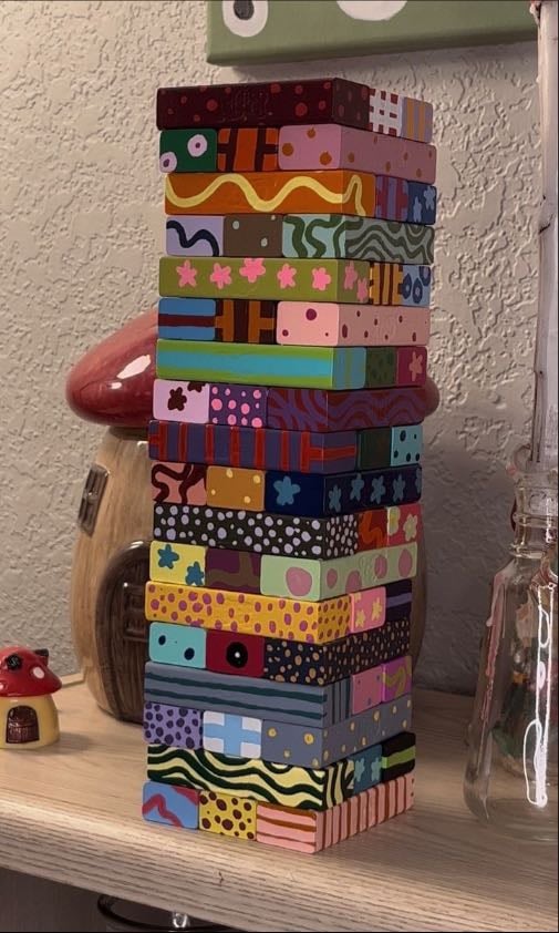 pintar un jenga