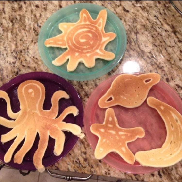 pancake art - o intento