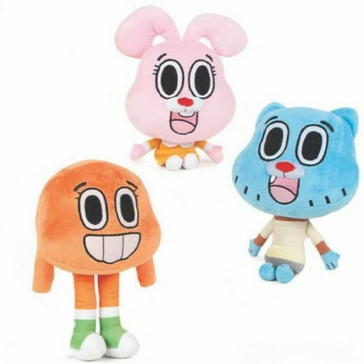 peluches de gumball - todos bonitos
