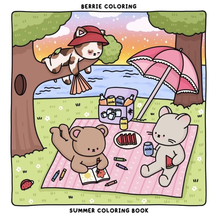Berrie coloring - 1. Summer
2. Spring
3. Lovely valentine
4. Volumen 2
5. Volumen 3
6. Volumen 4
7. Winter
8. Fairy dream
9: Zodiac Dreams
10. Lovely Christmas