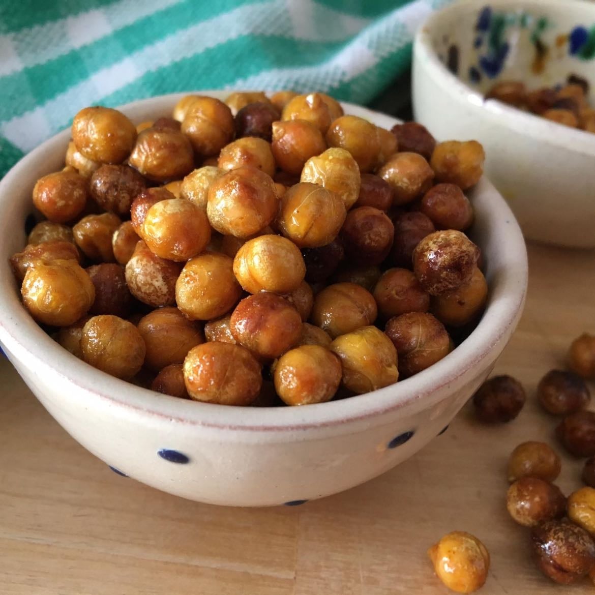 Garbanzo tostado con especias - Crunch real