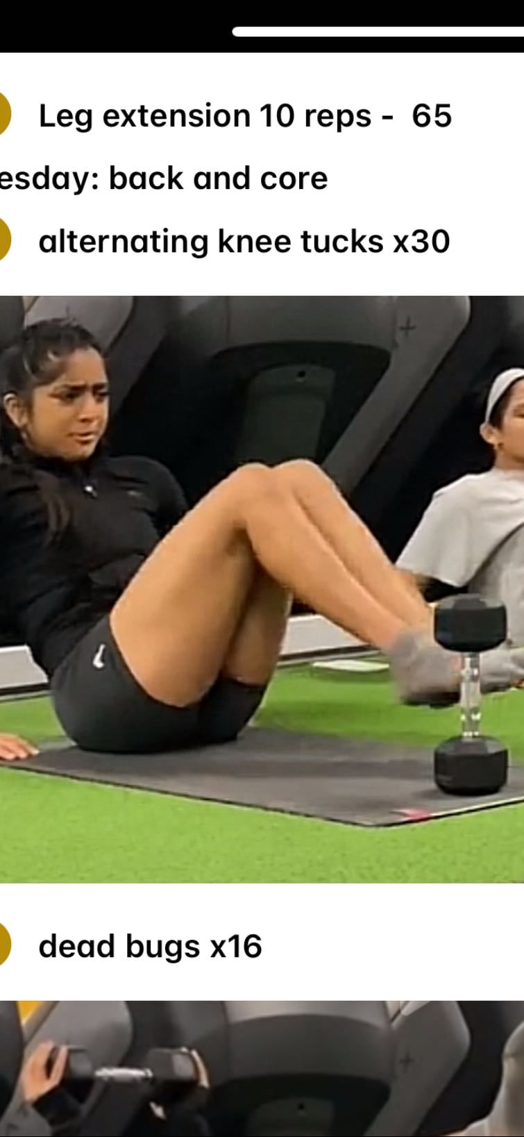 Alternating Knee Tucks