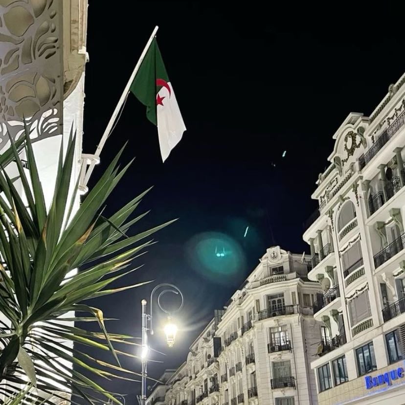 Algeria - most of the time by plane ✈️ but once by car 🚗 with a ferry ⛴️ (worst trip of my life ngl)