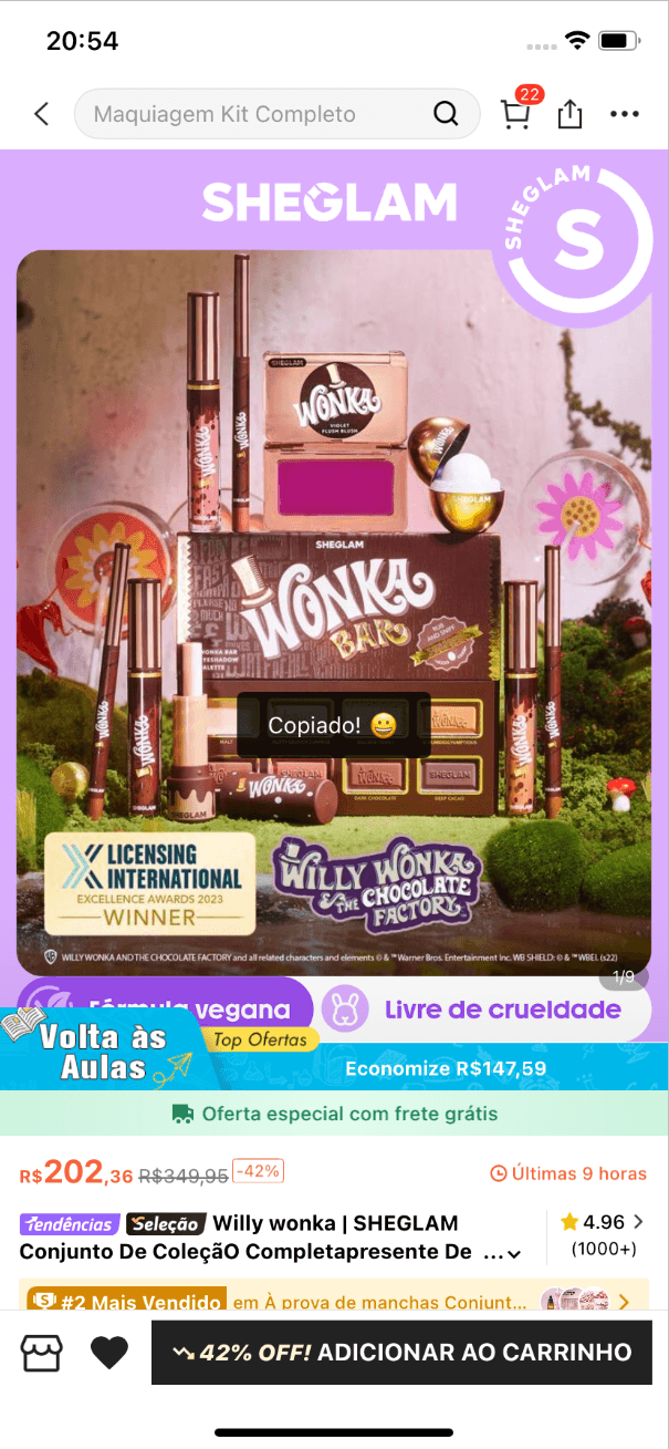 Willy wonka set