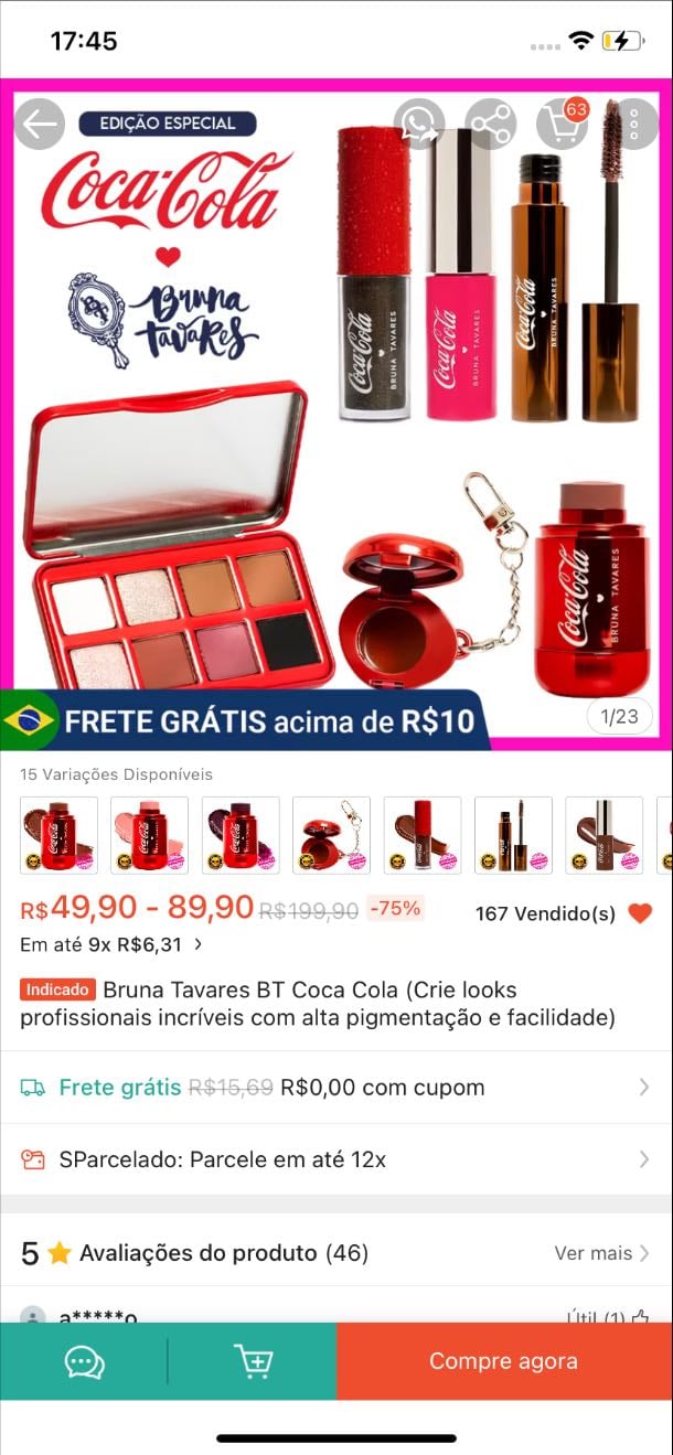 Coca cola + bt