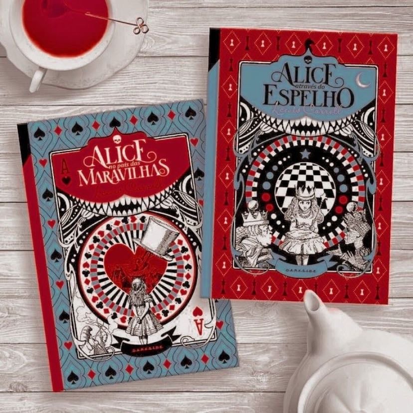 Alice no país das maravilhas e Alice através do espelho - Lewis Carroll