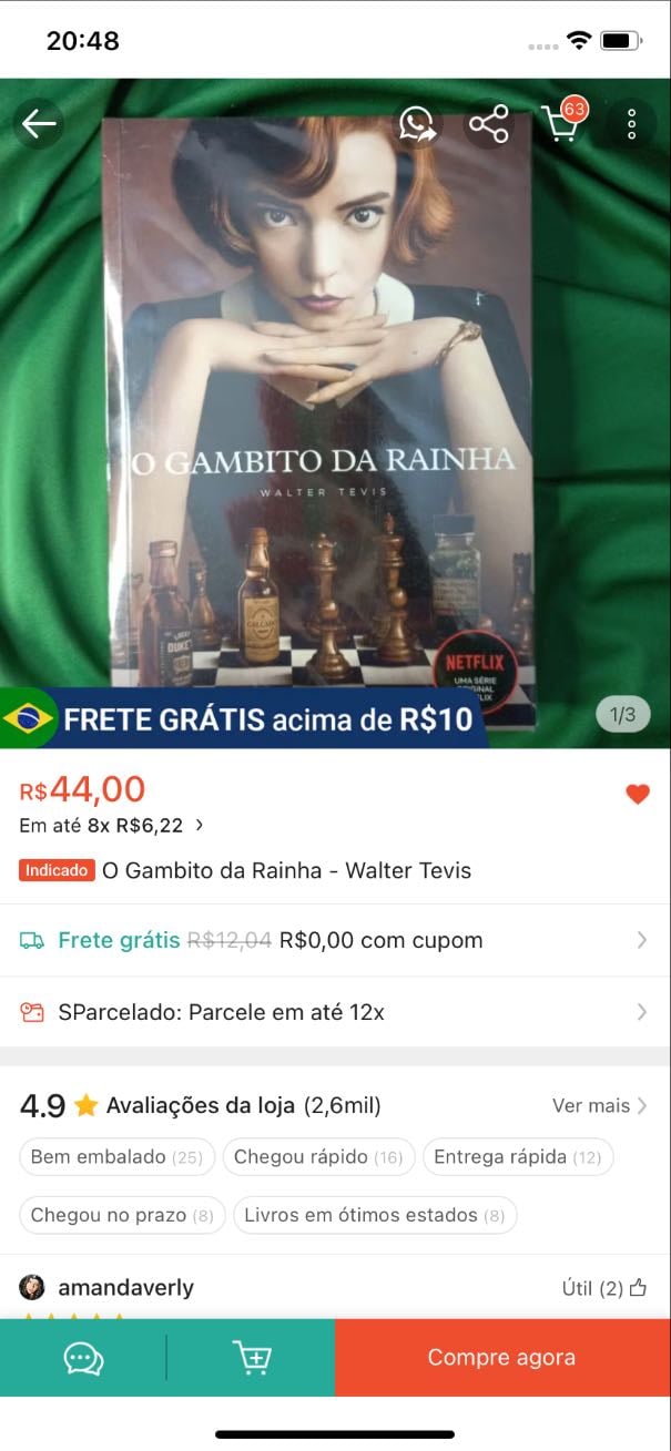 O gambito da rainha