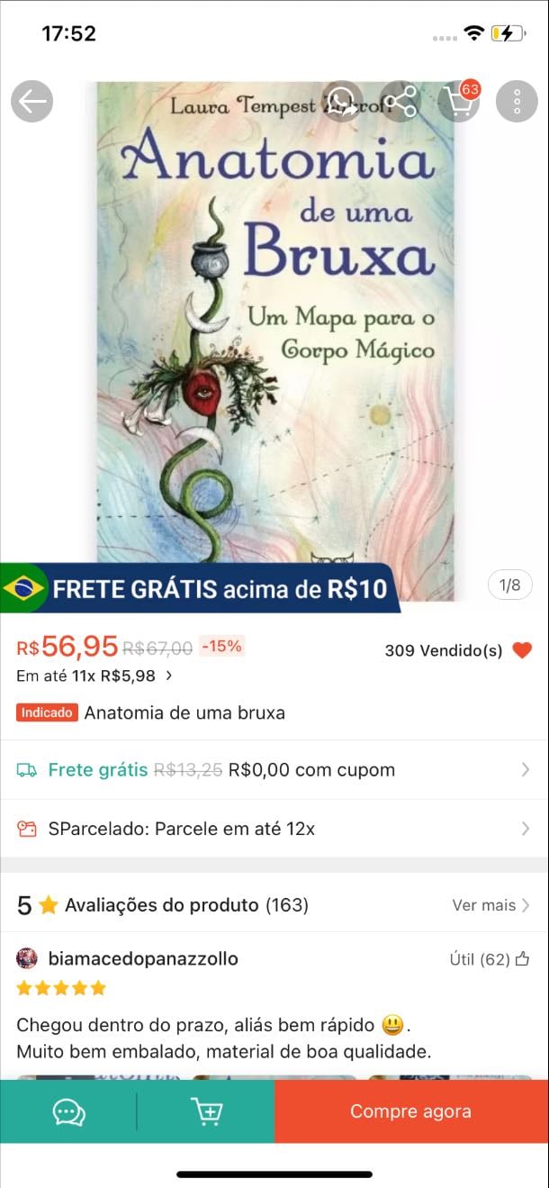 Anatomia da bruxa