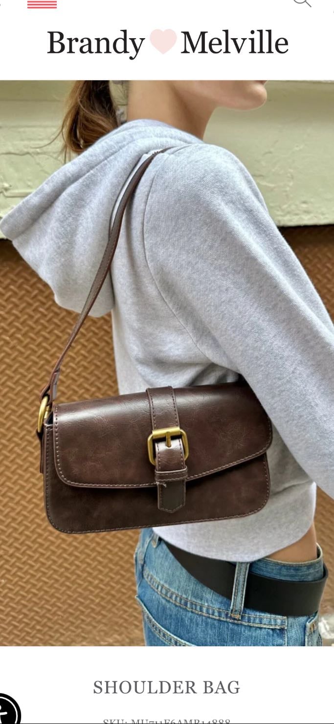 shoulder bag - brandy melville
