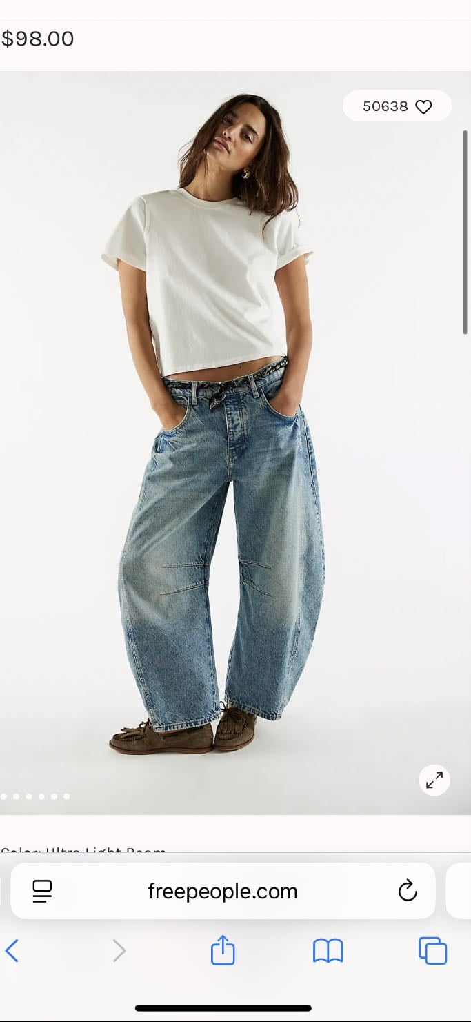 barrel jeans - free peope