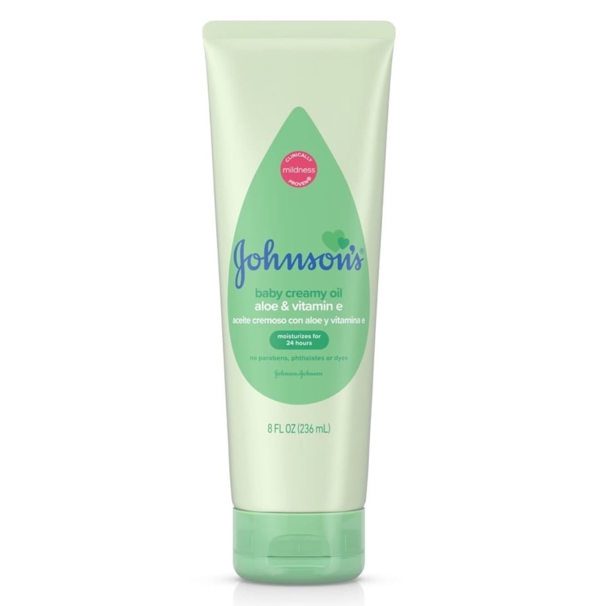 body lotion - baby oil