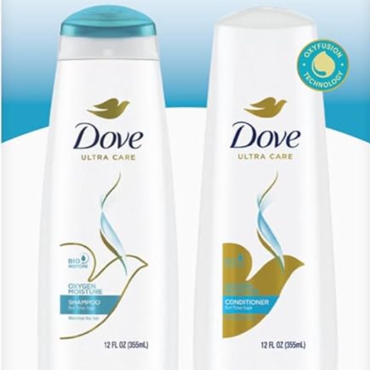 shampoo & conditioner - dove ultra care shampoo & conditioner