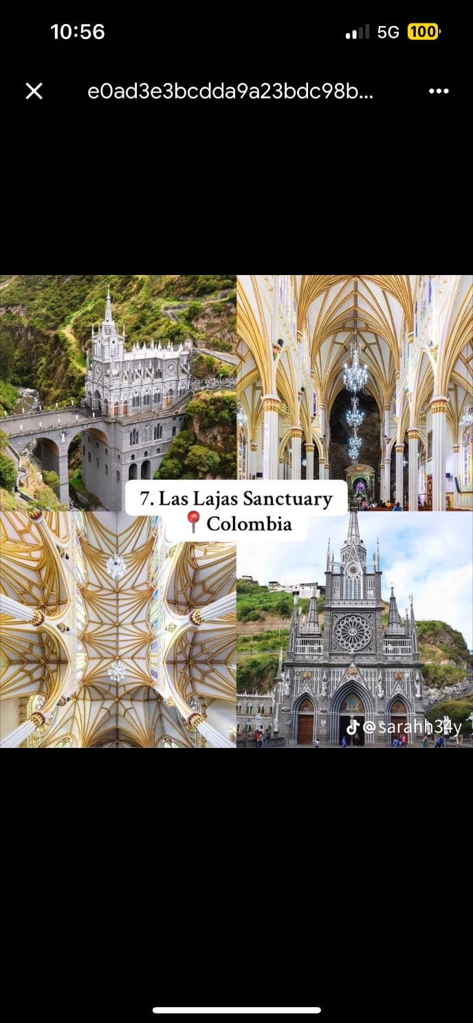 Sanctuaire Las lajas, Colombie