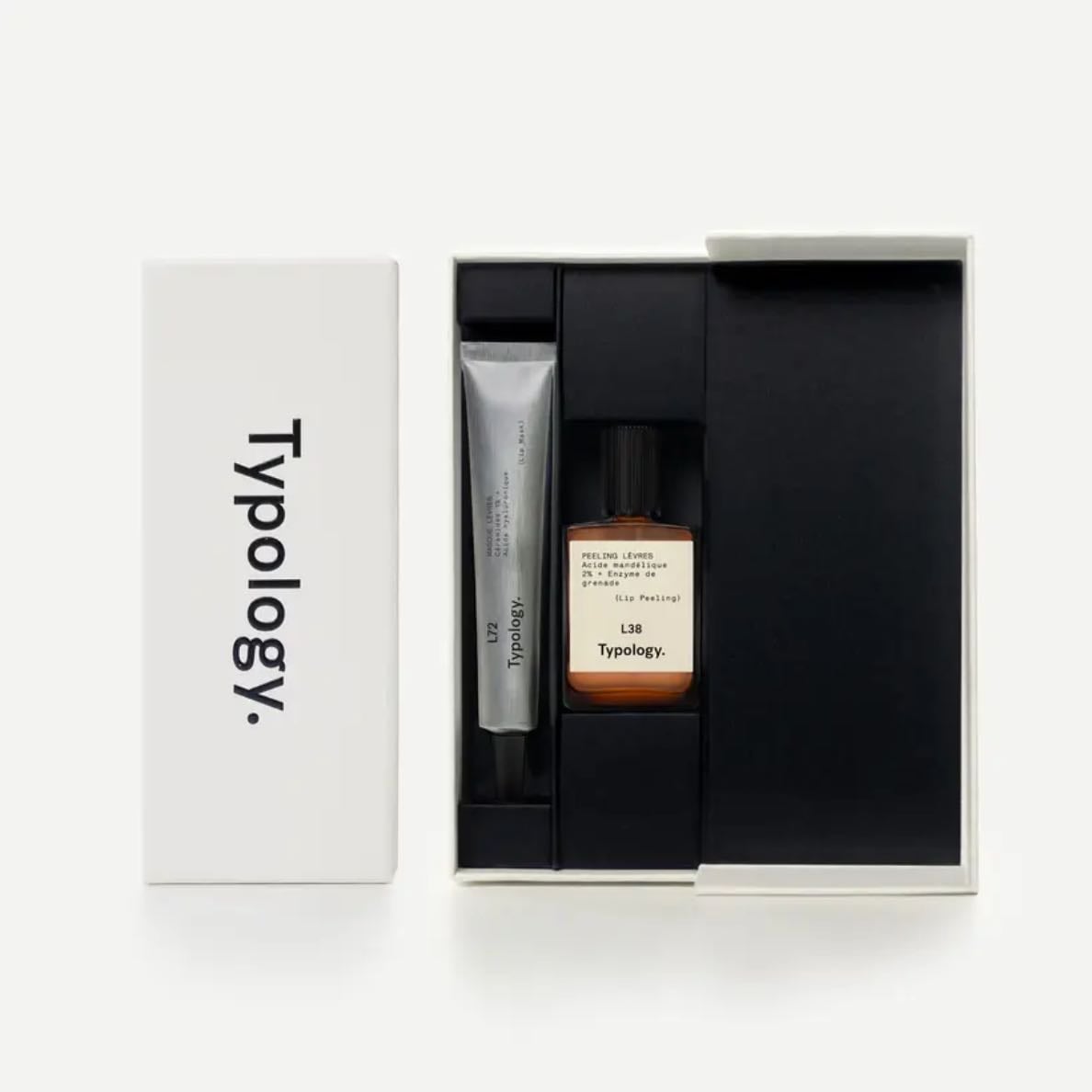 typologie — serum + hydratant lèvres