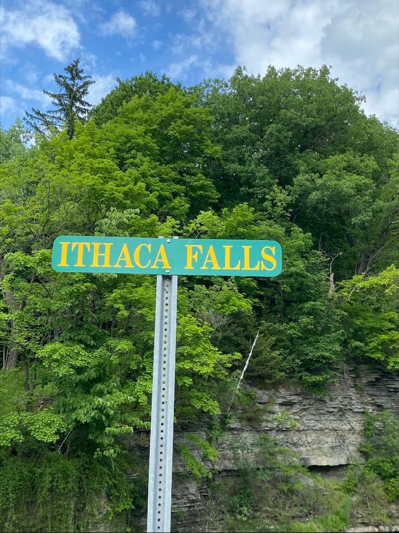 Ithaca Falls, New York - Natural Feature · New York, Ithaca