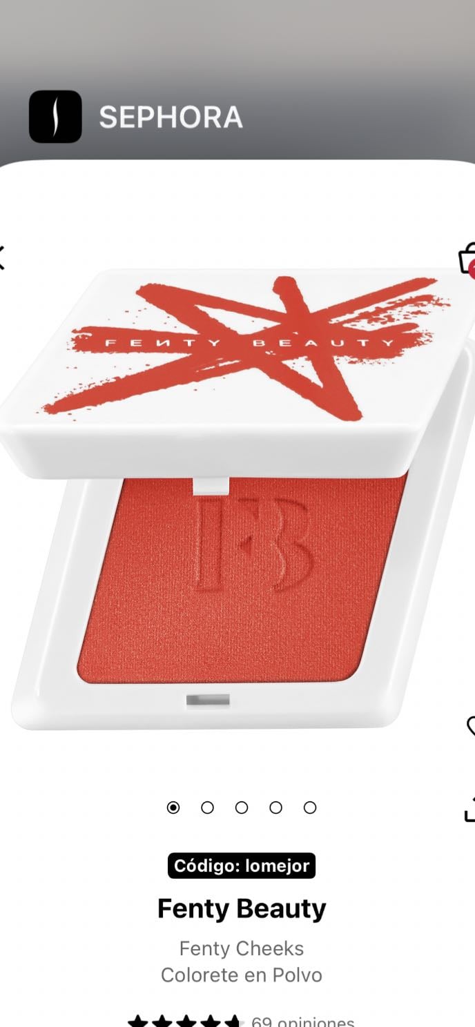 fenty petal poping