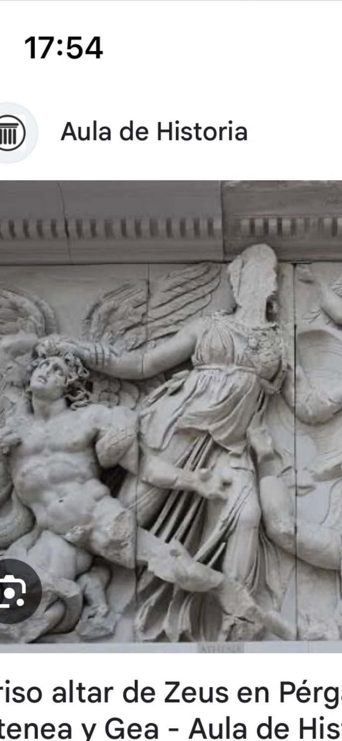 Ceo - Friso del altar de Zeus en Pérgamo (180-160 a. C)
