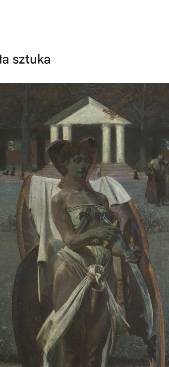 tánatos - "Thanatos" de Jacek Malczewski (1898, Polonia)