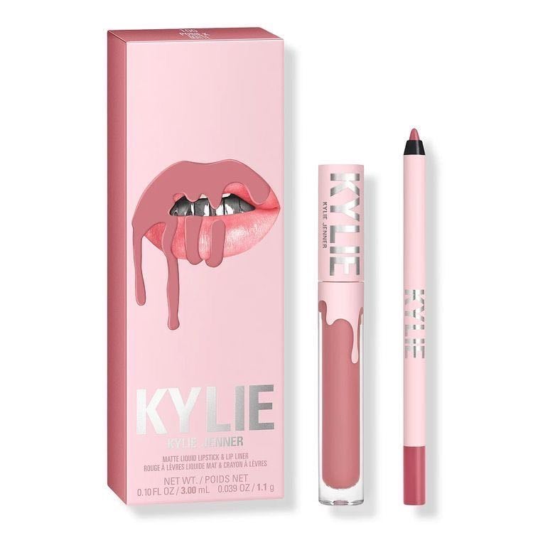 Kylie, mate lipstick and lip liner