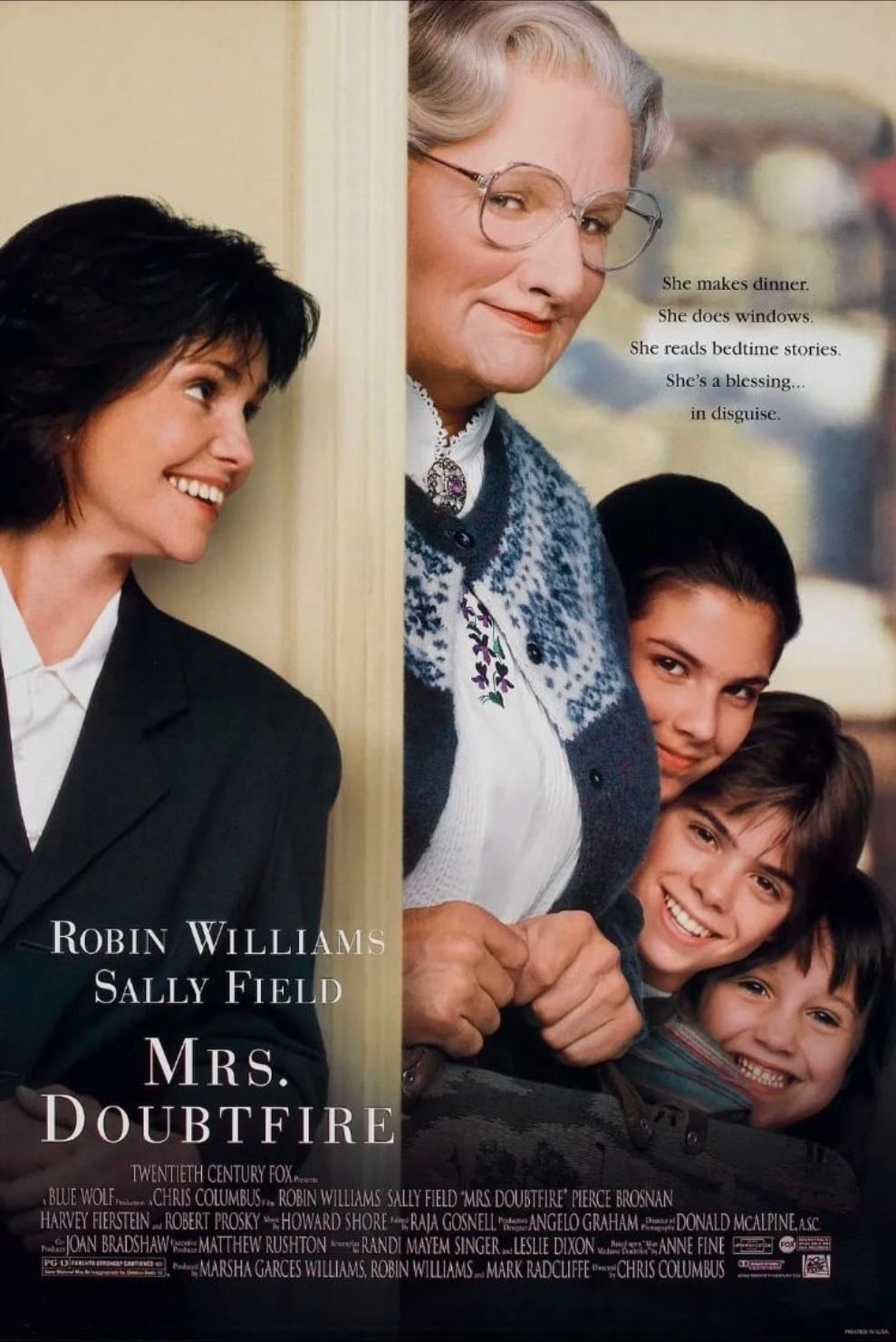 Mrs. Doubtfire - Chris Columbus · 1993