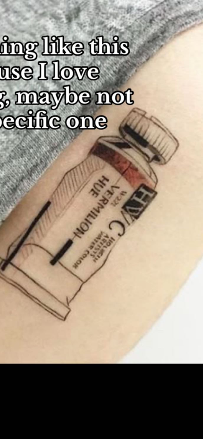 Paint tattoo