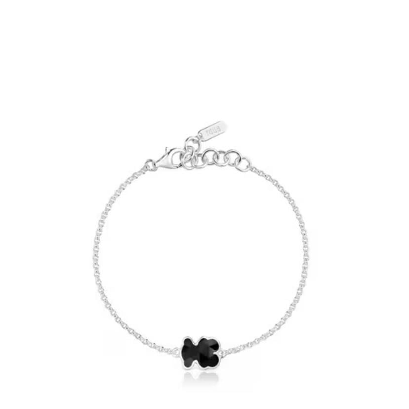 Tous - Pulsera cadena de plata y motivo oso en ónix Icon Color
75.00€