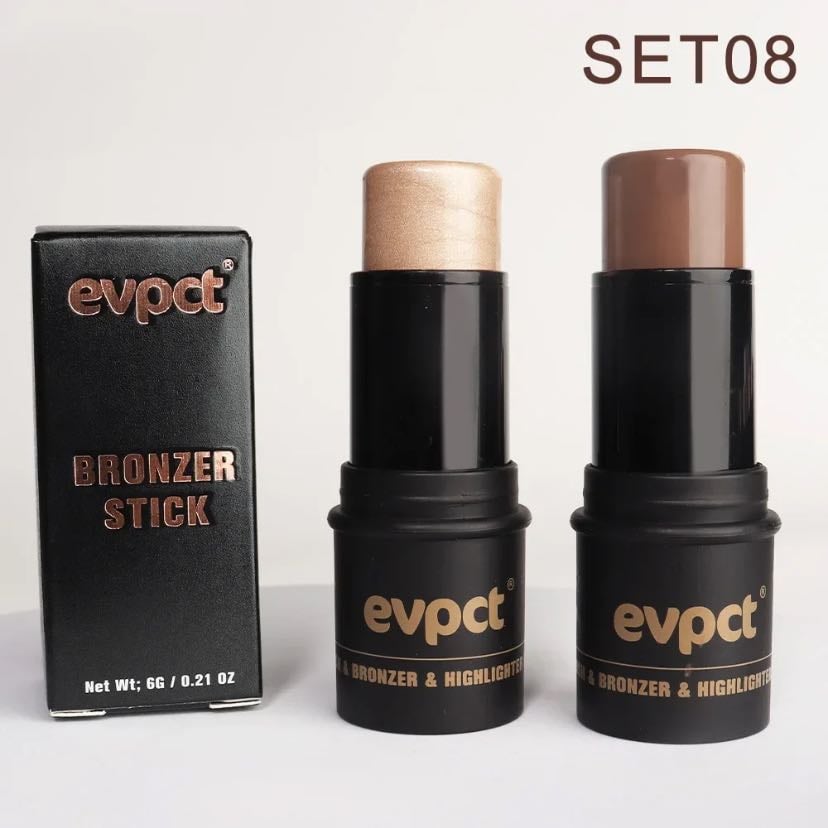 bronzer & highlighter