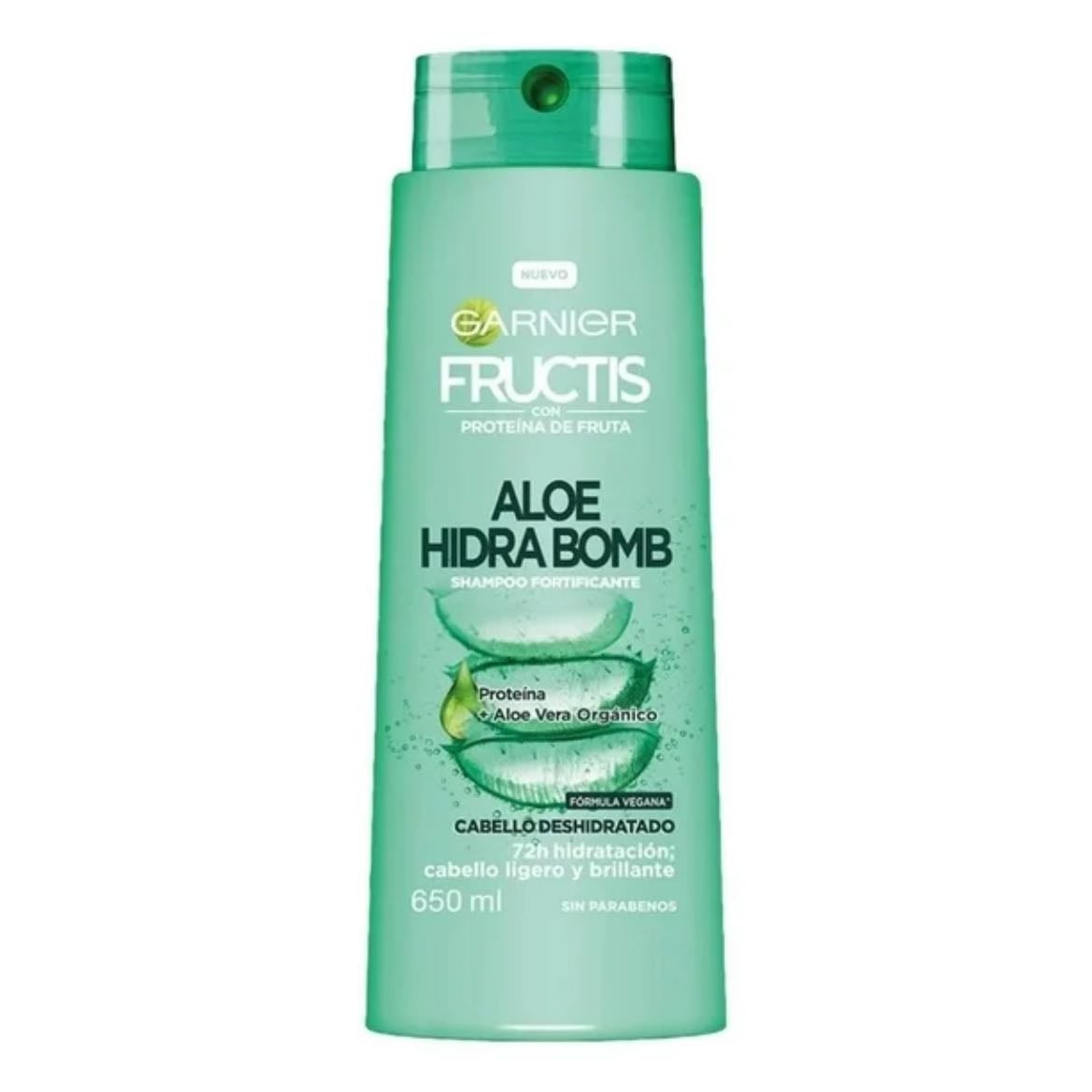 Shampoo Garnier Fructis aloe hidra bomb