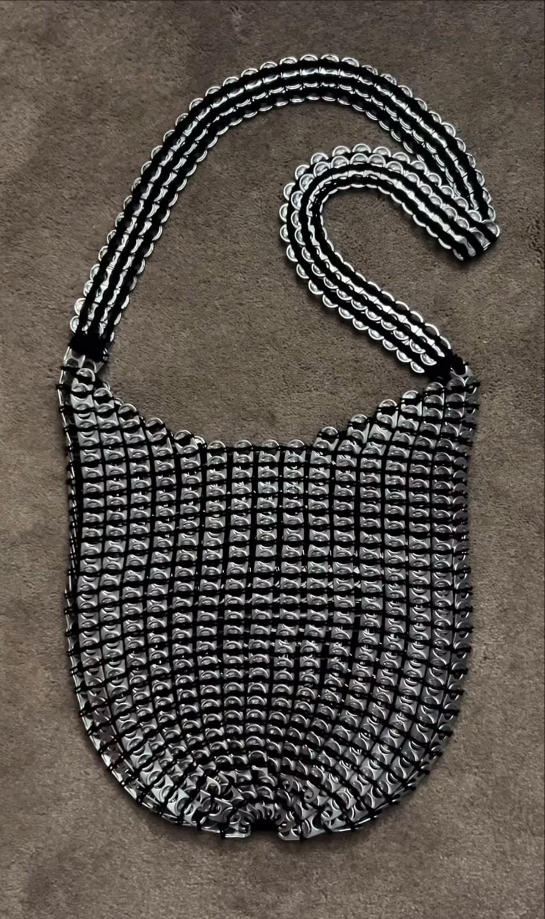 boho style pop tab purse