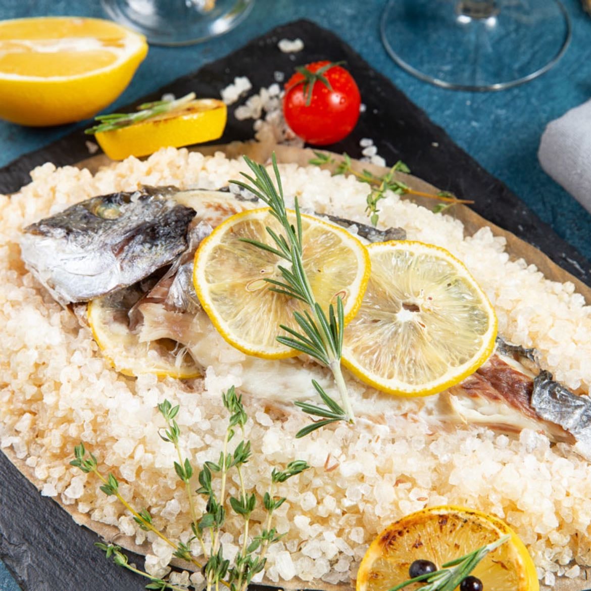 Dorada a la sal
