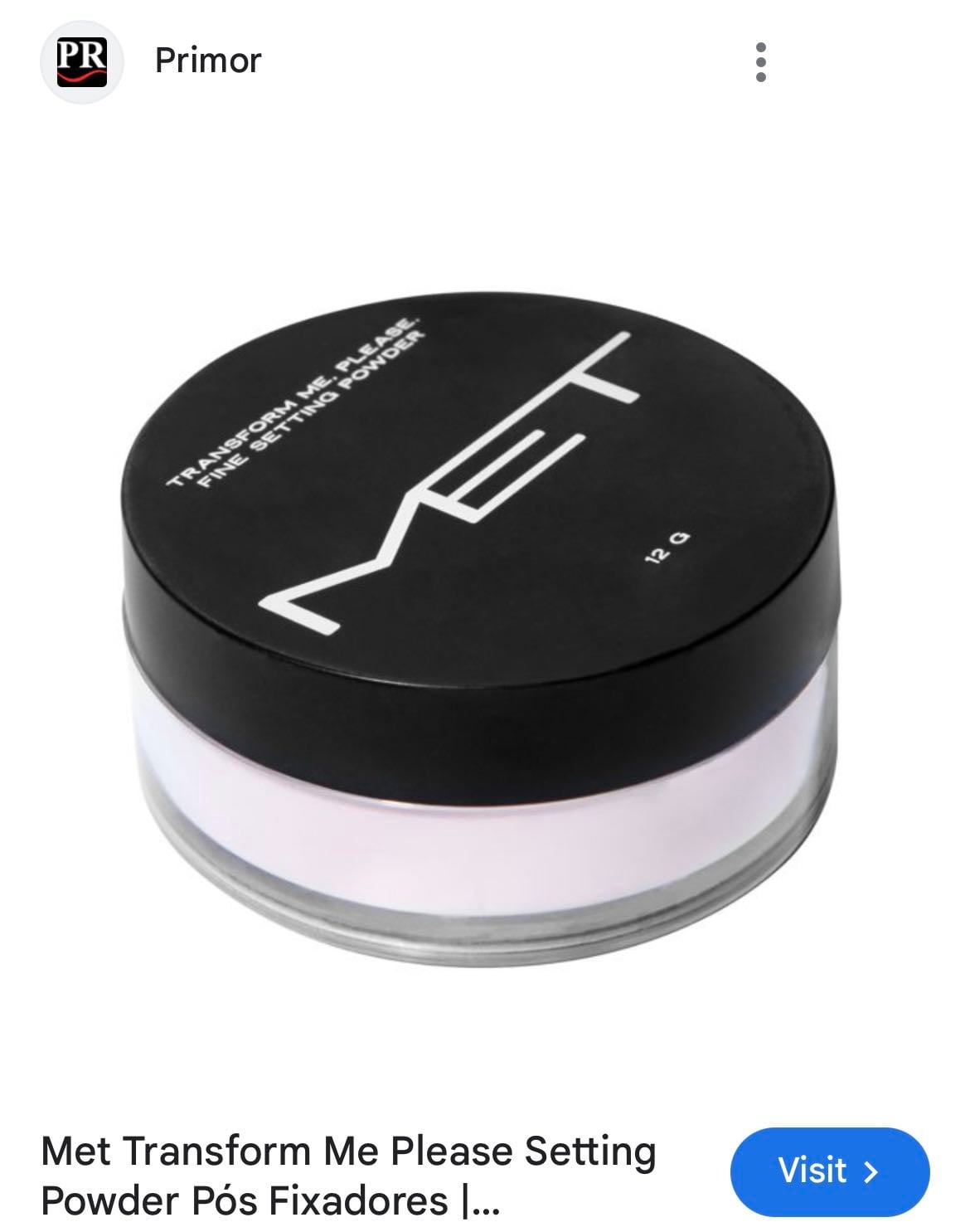 MET fine setting powder - never understood why people use powder until i bought this one, may not be the best but its cheap and works really well