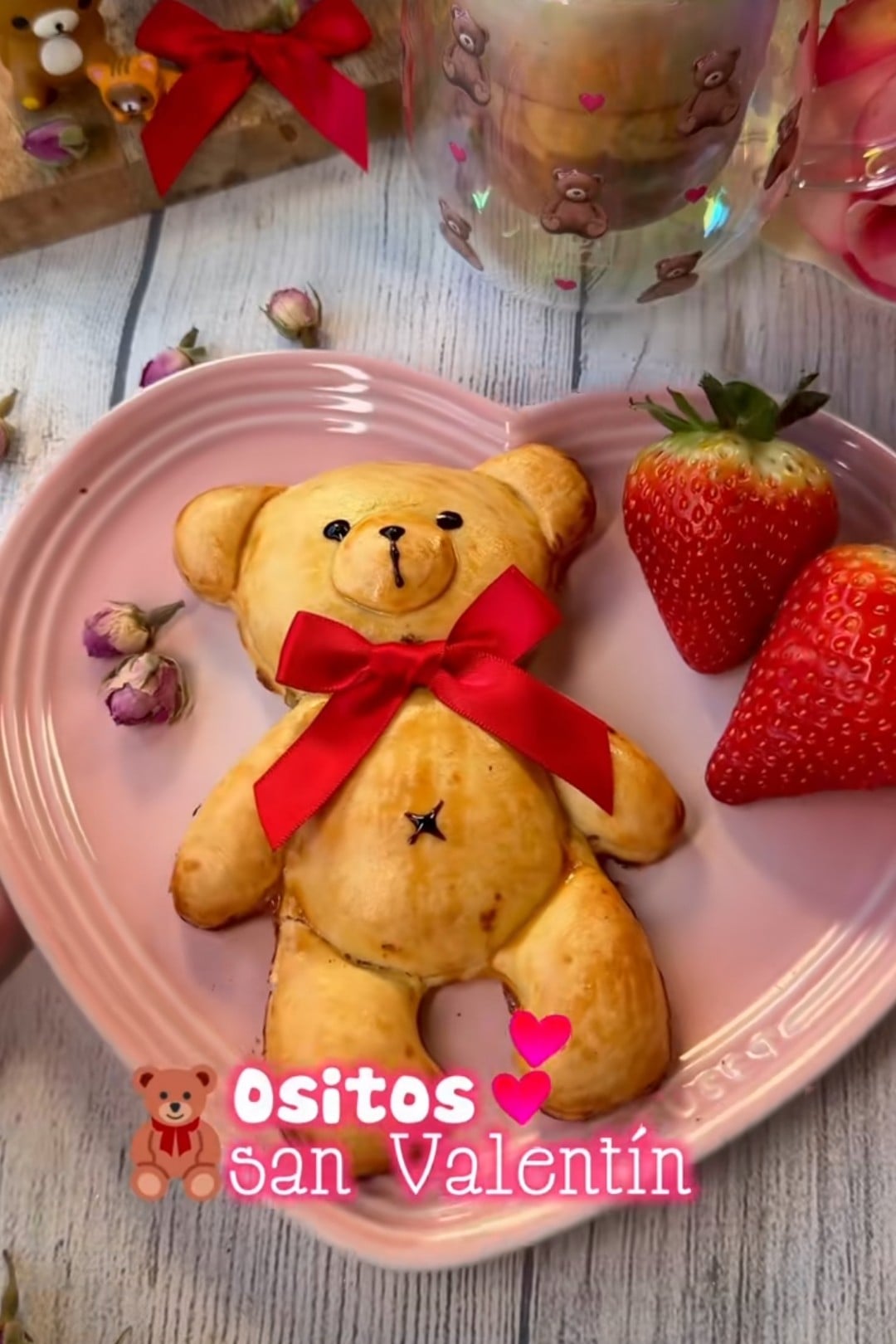 Ositos de manzana - Tutorial