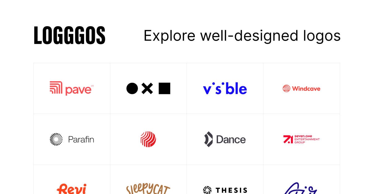 Logggos โ Well-Designed Logos for Your Inspiration