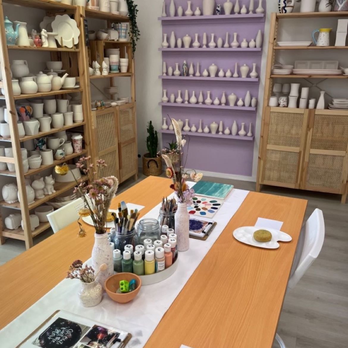 Marzo: Taller de cerámica.