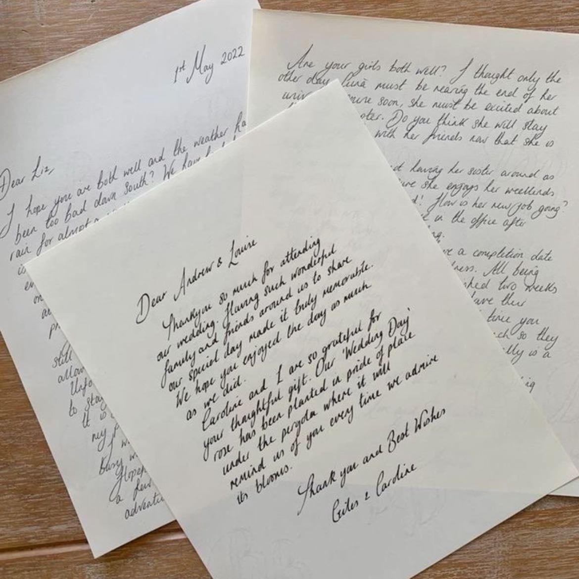 Hand Letters - Lo más importante es el mensaje y la PRESENTACIÓN !!