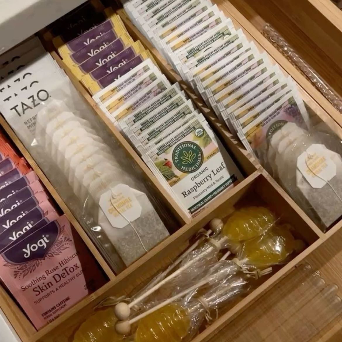 caja para organizar sobres de té - Para los amantes del té!!