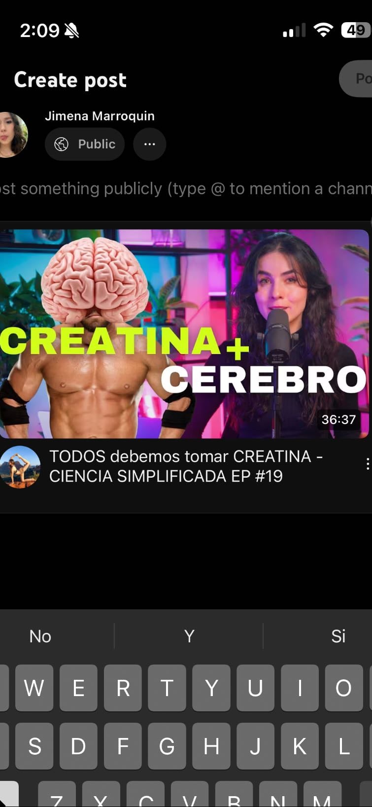 TODOS debemos tomar CREATINA - CIENCIA SIMPLIFICADA EP #19 - YouTube
