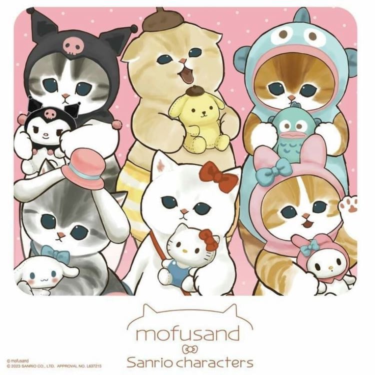 Mofusand x Sanrio